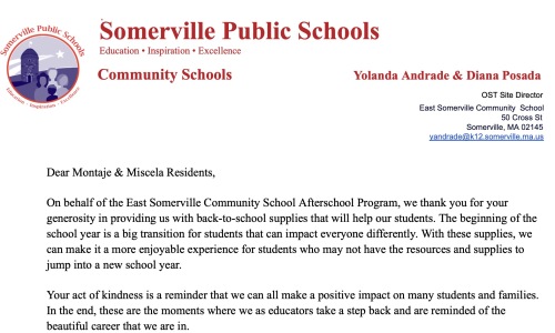 Somerville Public Schools Cover Image